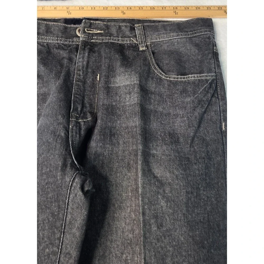 Phat Farm Men's Jeans Size 42 Dark Wash Straight Baggy Hip Hop Y2K Denim